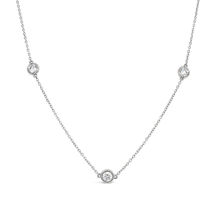 Clara by Martin Binder Platinum Diamonds by the Yard Necklace (1.06 ct. tw.)