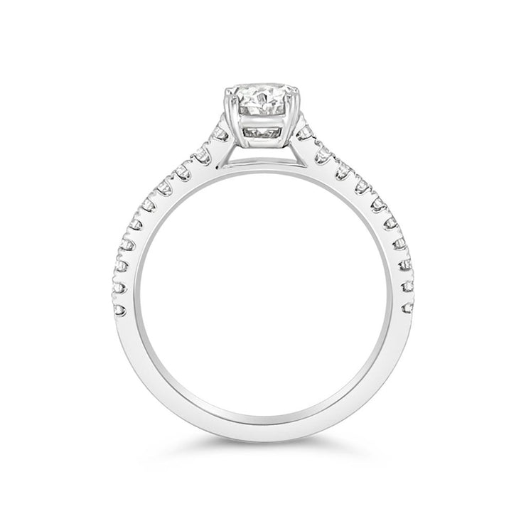 Yes by Martin Binder Oval Diamond Engagement Ring (1.19 ct. tw.)