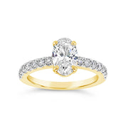 Yes by Martin Binder Oval Diamond Engagement Ring (1.58 ct. tw.)