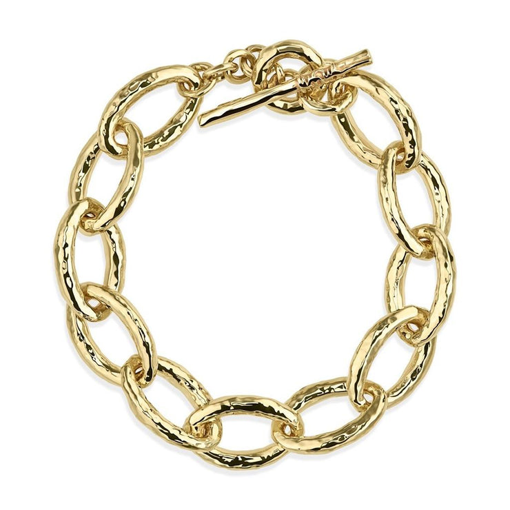 IPPOLITA Classico Bastille Hammered Chain Bracelet