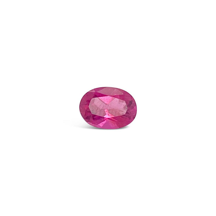 Oval Cut Pink Tourmaline Gemstone (1.24 ct)