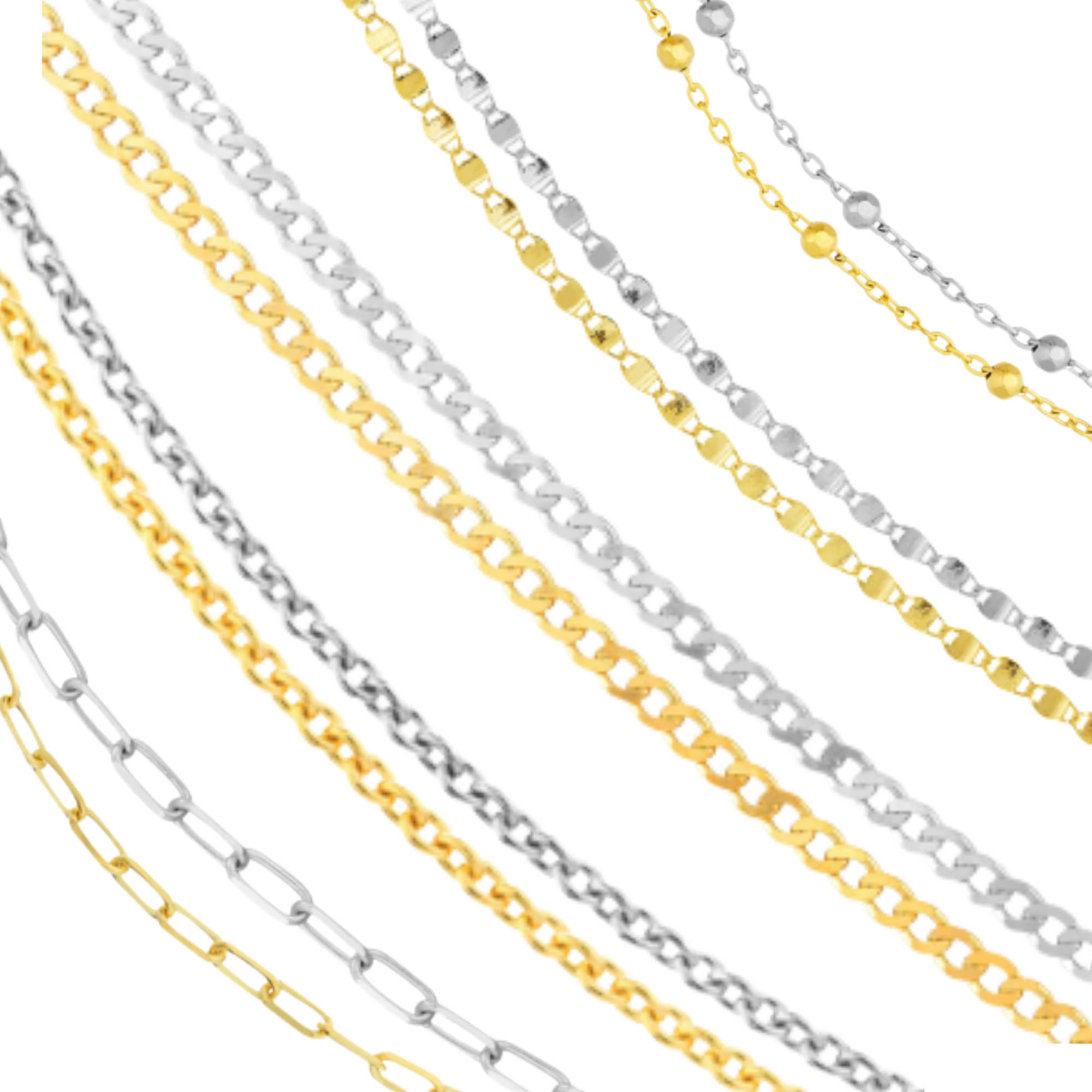 Silver Satellite Chain